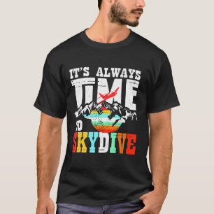 Camisa De Skydiva Engraçada Pelo Skydiver Está Sem