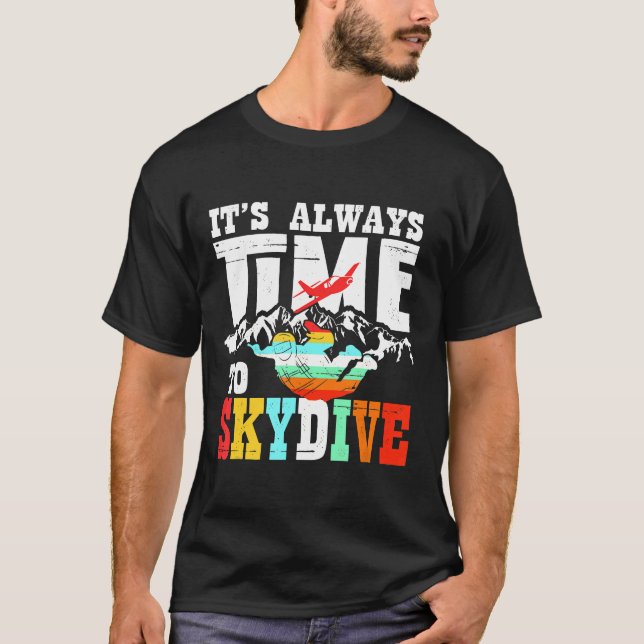 Camisa De Skydiva Engraçada Pelo Skydiver Está Sem (Frente)