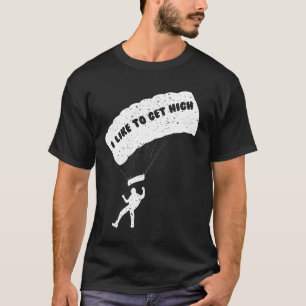 Camisa De Skydiva Obter Camisetas De Paraquedas Ex