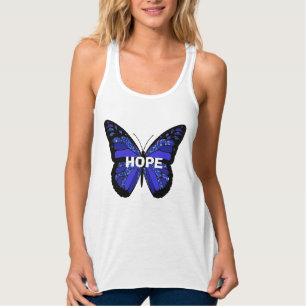 Camisa de Sobrevivência da Borboleta Azul ME/CFS
