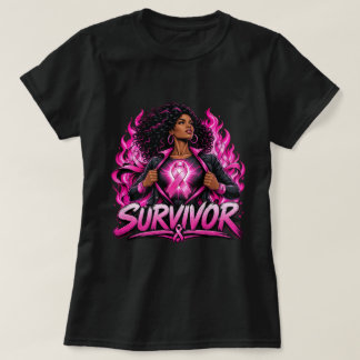 Camisa de Sobrevivente de Câncer de Mama Mulher Ne