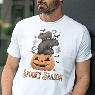 Camisa de Spooky Capybara Halloween Engraçada