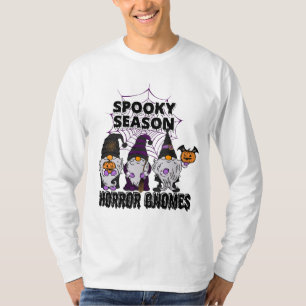 Camisa de Spooky Halloween dos Gnomos