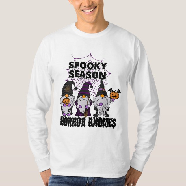 Camisa de Spooky| Halloween dos Gnomos (Frente)