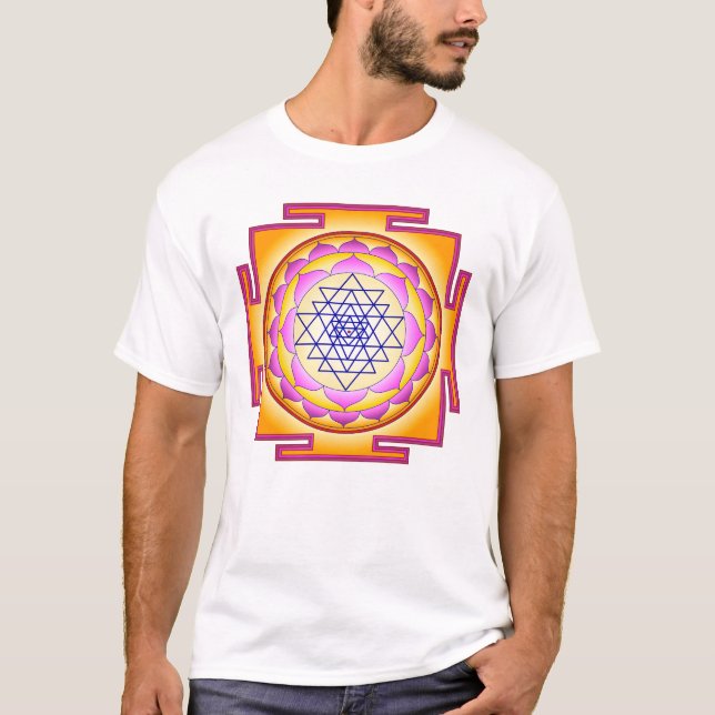 Camisa de Sri Yantra (Frente)