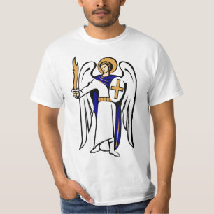 Camisa de St Michael com oração no reverso