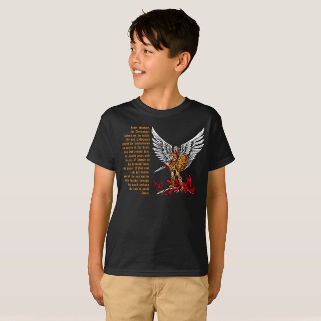 Camisa de St Michael para a igreja Católica da (Frente Completa)