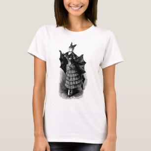 Camisa de Steampunk da menina do bastão do