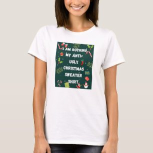 Camisa de Suéter de Natal Feia