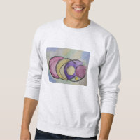 Camisa de Suor Abstrato de Arte Planeta