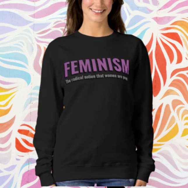 Camisa de Suor com Declaração Feminista - Cozinha  (Criador carregado)
