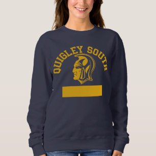 CAMISA DE SUOR COM LOGO DOS QUIGLEY SOUTH SPARTANS