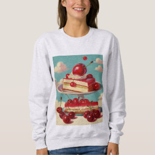 Camisa de suor de bolo futurista