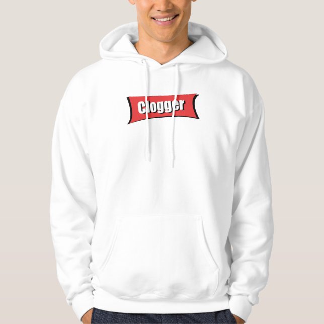 Camisa de suor do Hoodie de Clogger (Frente)