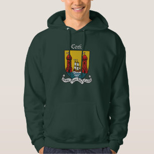 Camisa de suor encapuçado da cortiça