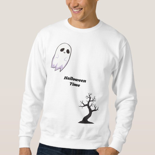 Camisa de Suor Masculina do Halloween (Frente)