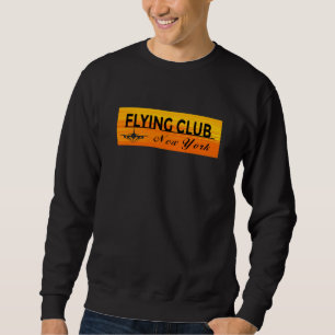Camisa de suor New York do clube voador