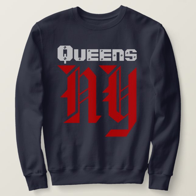 Camisa de Suor Queens New York (Frente do Design)