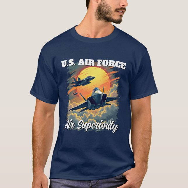 Camisa de Superioridade da Força Aérea Americana p (Frente)