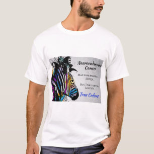 Camisa de suporte e conscientização do Cancer NE