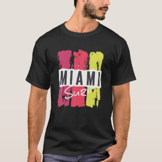 Camisa De Surfe De Miami Para Homens, Mulheres Ou