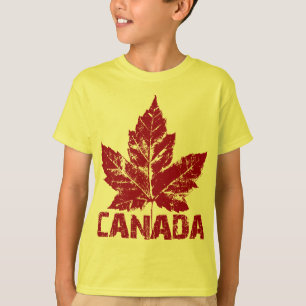 Camisa de suvenir orgânica canadense do Canadá