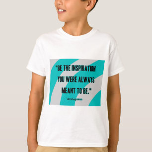 Camisa de T Básica Branca do Inspiration Boy