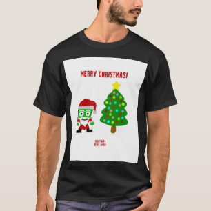 Camisa de T Básica Negra Masculina FrankenQueijo N