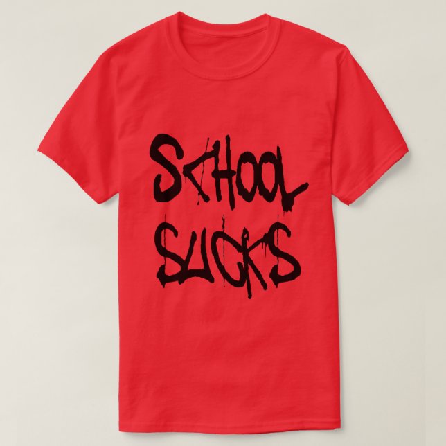 Camisa de T Cheira a Escola (Frente do Design)