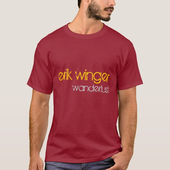 Camisa de t do "Wanderlust" do extremo de Erik - (Frente)