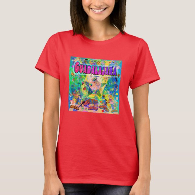 Camisa de T-hora de época de Guadalajara (Frente)