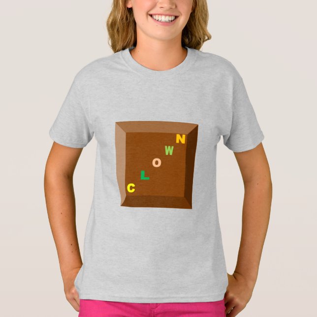 Camisa de T-Shirt Básica DESIGN CLOWN (Frente)