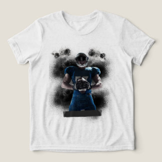 Camisa de T-shirt com Desenho de Jogador de Futebo