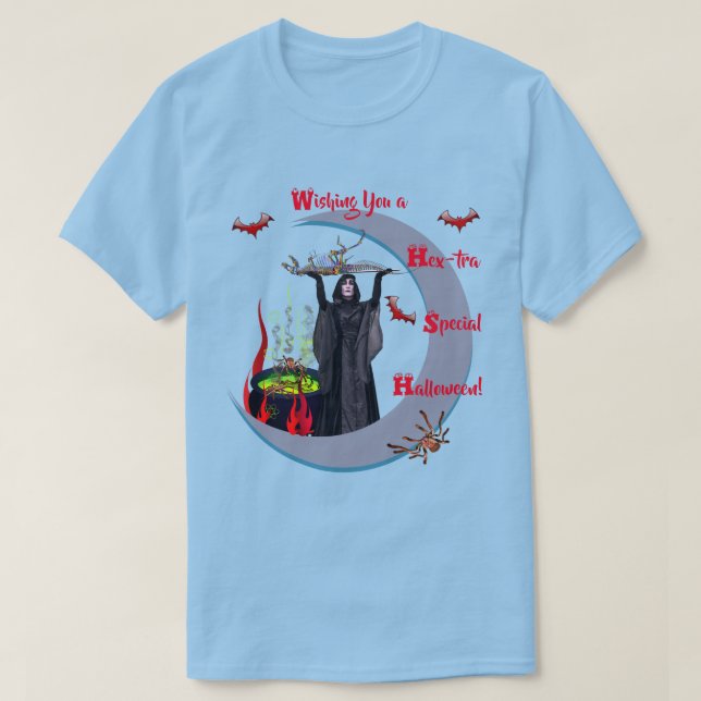 Camisa de T-Shirt da Festa de Halloween (Unisex) (Frente do Design)