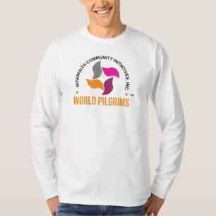 Camisa de T-Shirt de Longa Mancha Peregrida pelo M