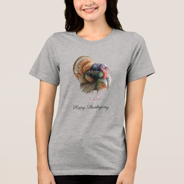 Camisa de T-Shirt de Mulheres na Turquia (Frente)