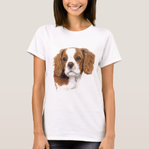 Camisa de T: Spaniel de rei descuidado Charles de