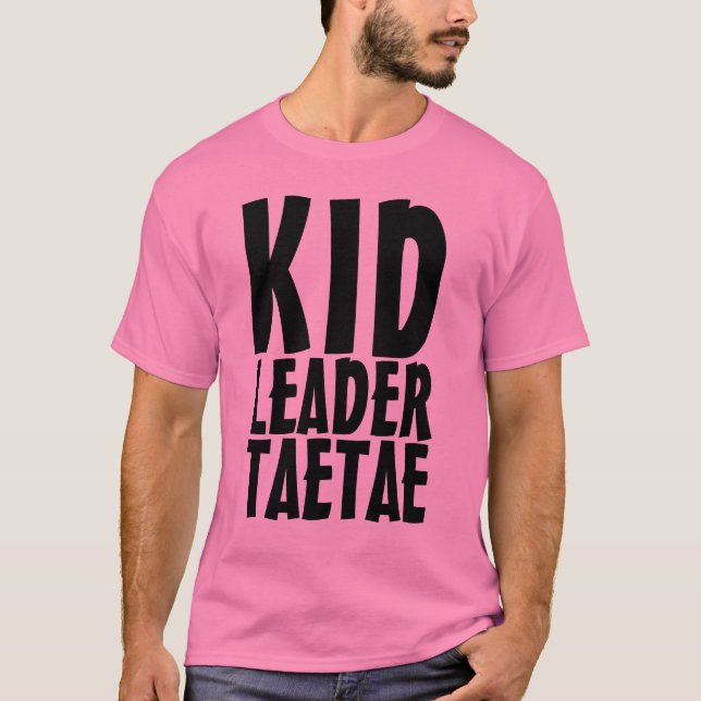 Camisa de TaeTae Taeyeon T do líder do miúdo (Frente)