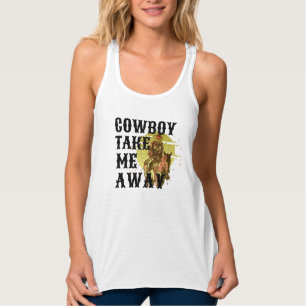 Camisa de tanque Cowboy Take Me Away - Top de Vale