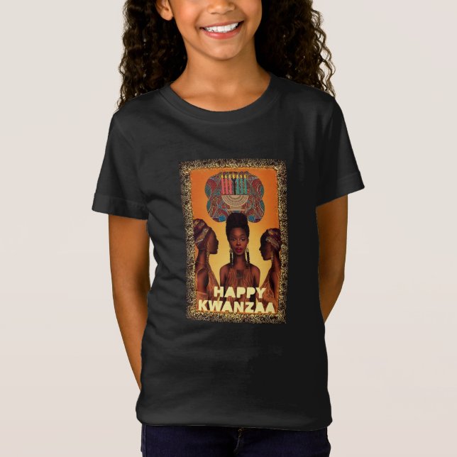 Camisa De Tarô Feliz Kwanzaa, Camisas Da Família N (Frente)