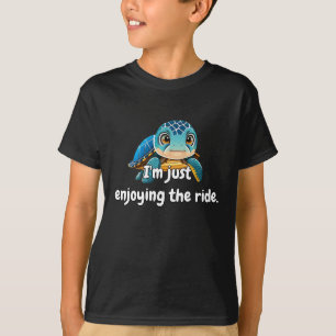 Camisa de Tartaruga Divertida Legal Única Melhor E