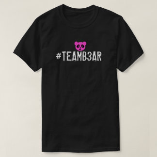 Camisa de #Teamb3ar - B3ar cor-de-rosa