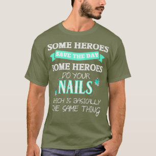 Camisa de tecnologia de unhas para técnicos engra