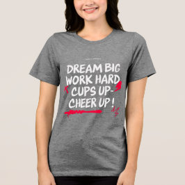 CAMISA DE TELA MULHERES SONHAM GRANDE ANIMEM-SE