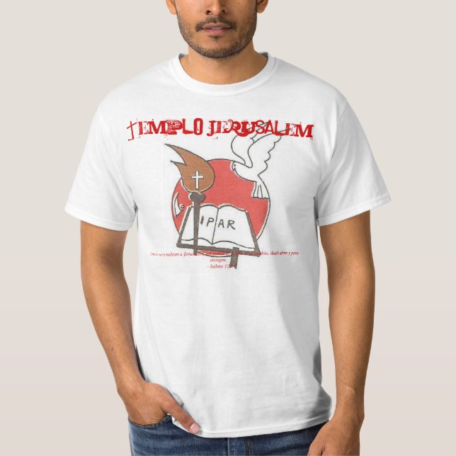 Camisa de Templo Jerusalem (Frente)