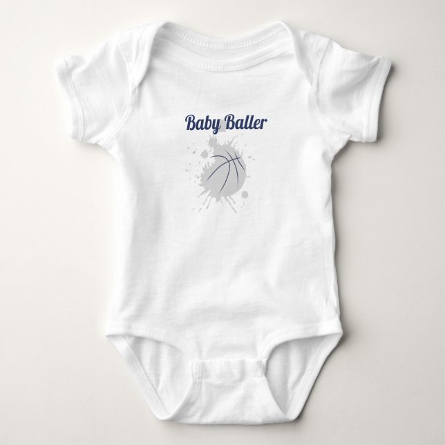 Camisa de terno do Baby Baller (Frente)