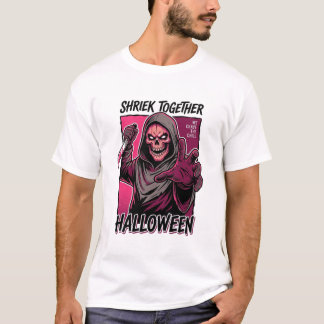 Camisa de Terror Vintage com Cortador Gravado Hall