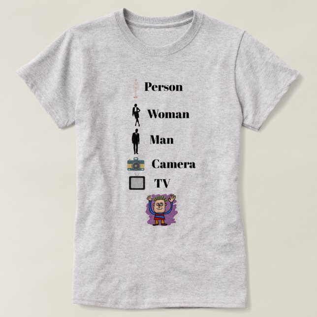 Camisa de teste cognitivo (Frente do Design)