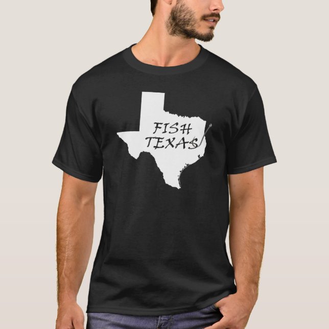 Camisa de Texas dos peixes (Frente)