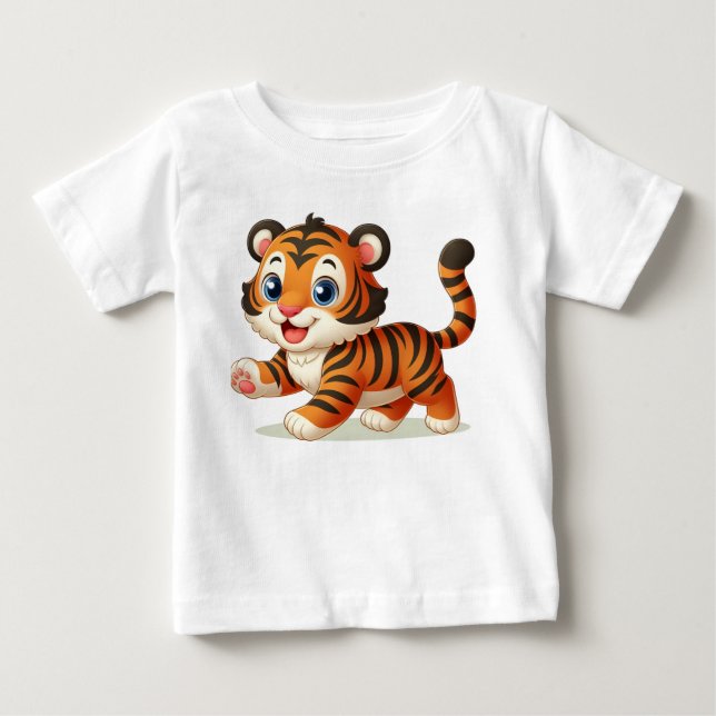 Camisa de tigre-branca (Frente)